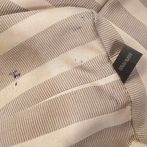 BRAHMIN " Small Asher " Taupe Glossy Satchel Shoulder Bag Purse. For Dillards. - Picture 13 of 16